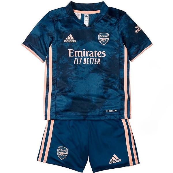 Trikot Arsenal Ausweich Kinder 2020-21 Blau Fussballtrikots Günstig